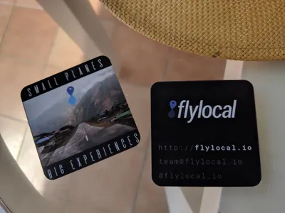 FlyLocal business cards